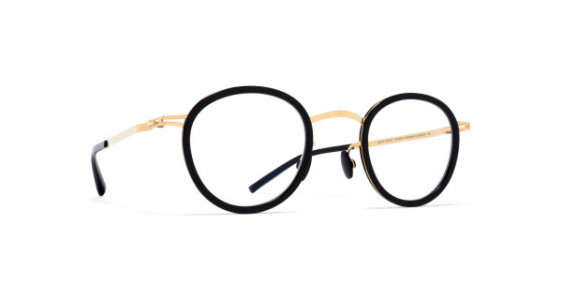 Mykita ARTO Eyeglasses, A15 GLOSSY GOLD/BLACK