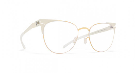 Mykita DREW Eyeglasses, GOLD/OFF WHITE