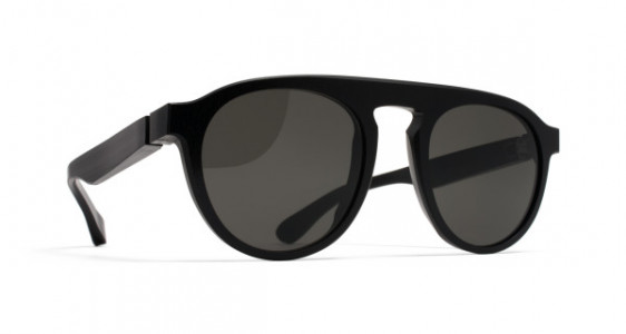 Mykita MMRAW001 Sunglasses, RAW BLACK - LENS: DARK GREY SOLID