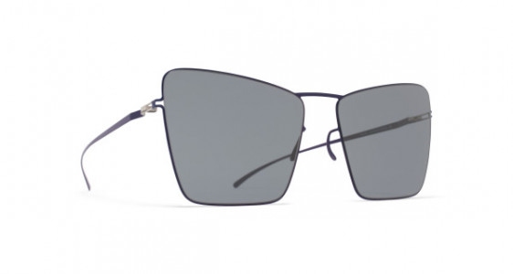 Mykita MMESSE014 Sunglasses, E10 DARK BLUE - LENS: DARK GREY SOLID