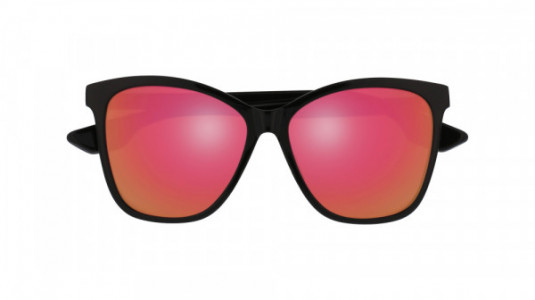 McQ MQ0061S Sunglasses, 002 - BLACK with PINK lenses