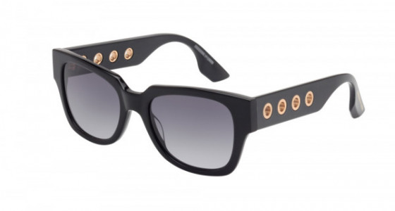 McQ MQ0020S Sunglasses, BLACK with GREY lenses