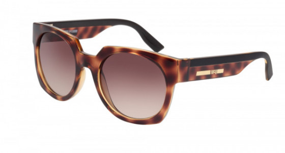 McQ MQ0034S Sunglasses, AVANA with BLACK temples and BROWN lenses