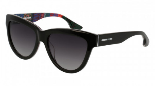 McQ MQ0043S Sunglasses, BLACK with GREY lenses