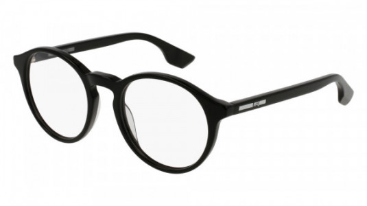 McQ MQ0039O Eyeglasses, 003 - BLACK