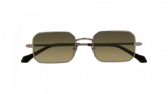 Brioni BR0021S Sunglasses, RUTENIUM with BROWN lenses