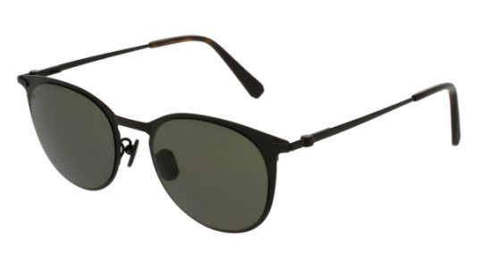 Brioni BR0012S Sunglasses, 001 - BLACK with SMOKE lenses