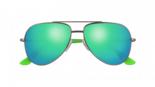 Puma PJ0010S Sunglasses, 002 - RUTHENIUM with GREEN lenses