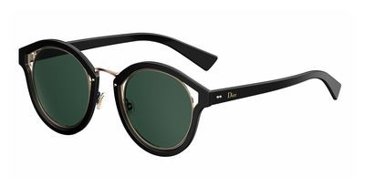 Christian Dior Dior Elliptic/S Sunglasses, 0FU2(85) Black