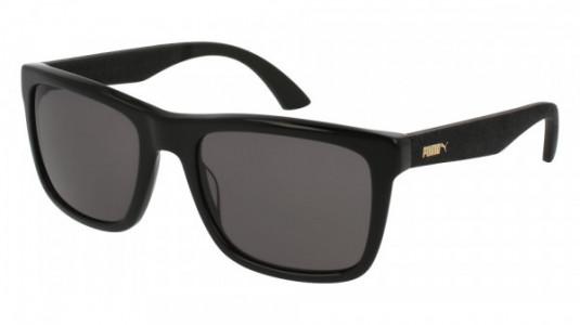 Puma PU0040S Sunglasses, BLACK with GREY lenses