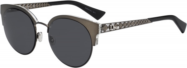 Christian Dior Dioramamini Sunglasses, 0807 Black