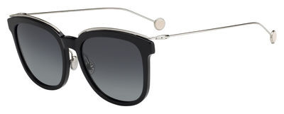 Christian Dior Diorblossomf Sunglasses, 0CSA(HD) Black Palladium
