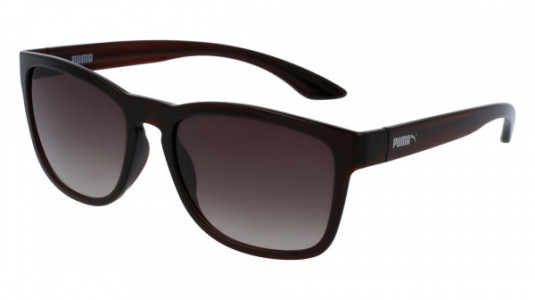 Puma PU0073S Sunglasses, 002 - BROWN with BROWN lenses