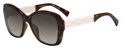 Christian Dior Diorribbon 1NF Sunglasses, 0S5M(HA) Havana Pink