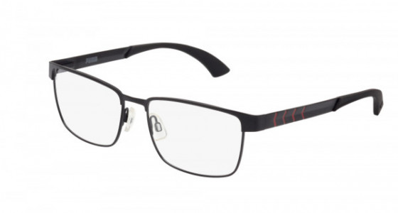 Puma PU0050O Eyeglasses, 005 - BLACK