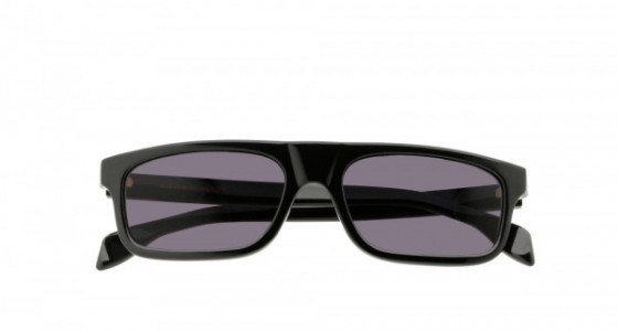 Alexander McQueen AM0030S Sunglasses, BLACK with GREY lenses
