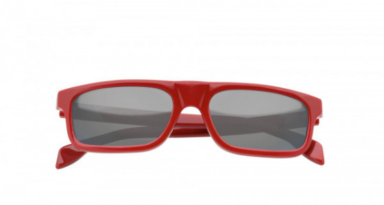 Alexander McQueen AM0030S Sunglasses, RED with SILVER lenses