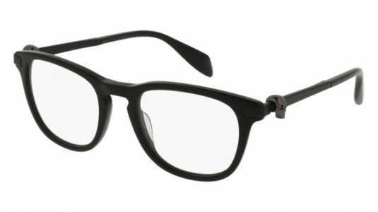 Alexander McQueen AM0085O Eyeglasses, BLACK