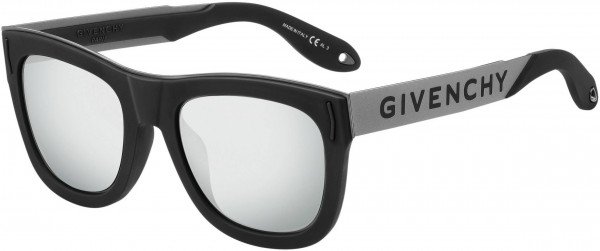 Givenchy GV 7016/N/S Sunglasses, 0BSC Black Silver