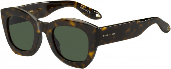 Givenchy GV 7060/S Sunglasses, 0086 Dark Havana