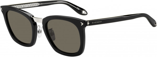 Givenchy GV 7065/F/S Sunglasses, 0807 Black