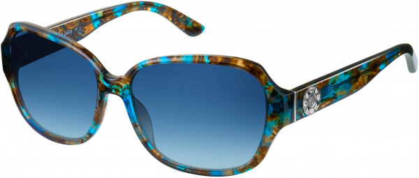 Juicy Couture JU 591/S Sunglasses, 0S9W Blue Brown
