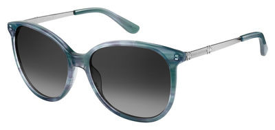 Juicy Couture Ju 590/S Sunglasses, 0VGZ(9O) Crystal Teal