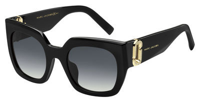 Marc Jacobs Marc 110/S/Strass Sunglasses, 0807(9O) Black