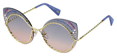 Marc Jacobs Marc 161/S/Strass Sunglasses, 0BR0(I4) Blue Pink