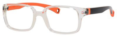Safilo Kids Sa 0005 Eyeglasses, 0I6E(00) Crystal Black Orange