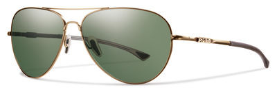 Smith Optics Audible/N Sunglasses, 0AOZ(PZ) Semi Matte Gold