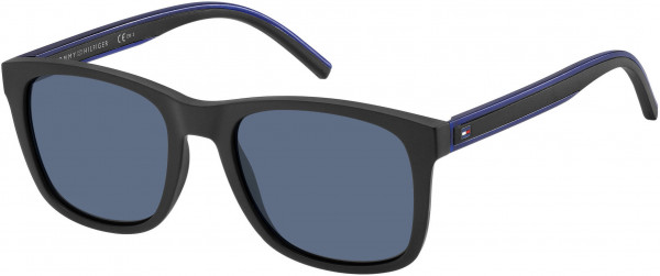 Tommy Hilfiger TH 1493/S Sunglasses, 0D51 Black Blue