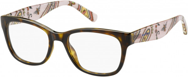 Tommy Hilfiger TH 1498 Eyeglasses, 09N4 Havana Brown