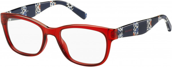 Tommy Hilfiger TH 1498 Eyeglasses, 0C9A Red