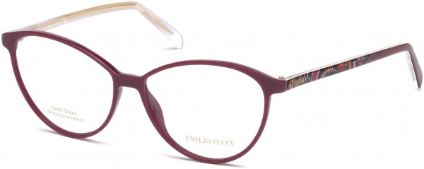 Emilio Pucci EP5047 Eyeglasses, 081 - Shiny Violet