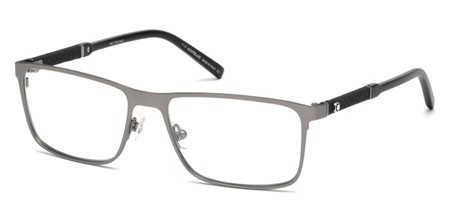 Montblanc MB0674 Eyeglasses, 013 - Matte Dark Ruthenium