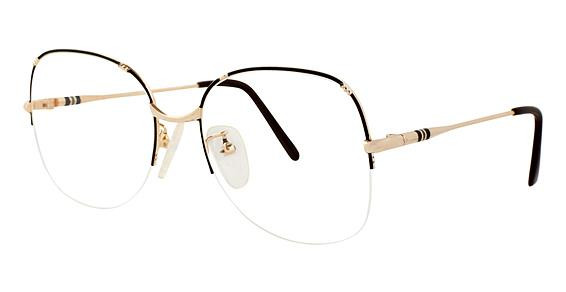 Elan 42 Eyeglasses, Black/Gold