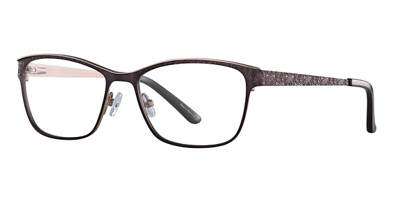 COI La Scala 838 Eyeglasses, Dark Chocolate/Light Brown