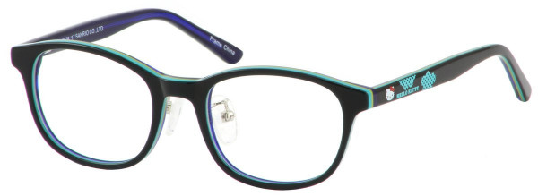 Hello Kitty HK 285 Eyeglasses, 1-GREEN