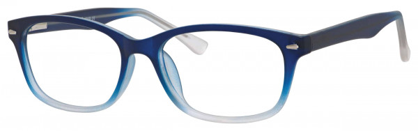 Enhance EN4019 Eyeglasses, Matte Blue Fade