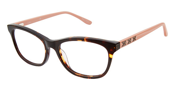 Nicole Miller Allen Eyeglasses, C01 Tortoise/Blush