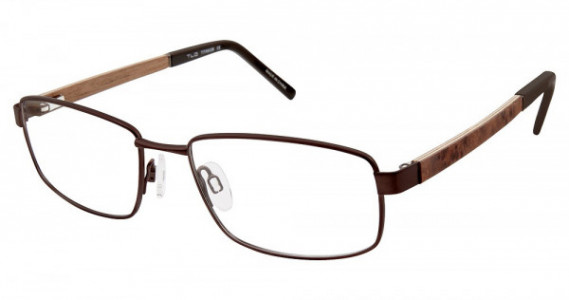 TLG NU021 Eyeglasses, C02 Matte Brown