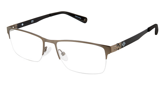 Sperry Top-Sider HAMMONASSET Eyeglasses, C03 Mt Gunmetal/Blk