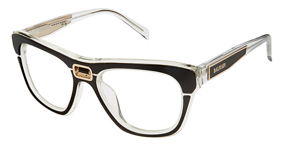 Balmain 1102 Eyeglasses, C01 Black/Crystal