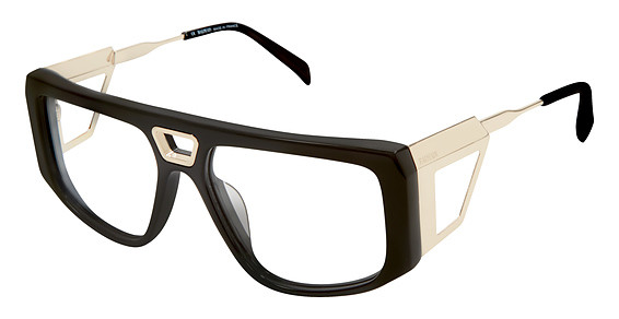 Balmain 1103 Eyeglasses, C01 Black/Gold