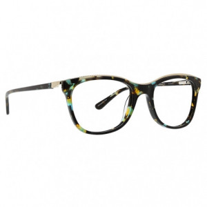 XOXO Provence Eyeglasses, Black/Green