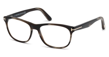 Tom Ford FT5431 Eyeglasses, 062 - Brown Horn