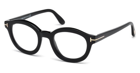 Tom Ford FT5460 Eyeglasses, 001 - Shiny Black