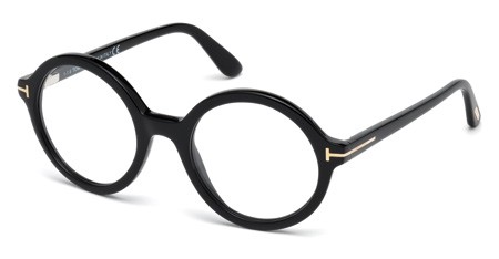 Tom Ford FT5461 Eyeglasses, 001 - Shiny Black