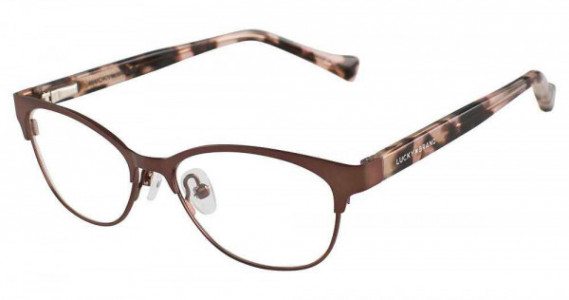 Lucky Brand D710 Eyeglasses, BROWN